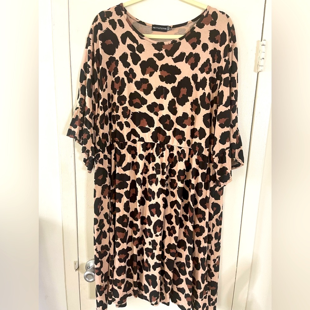 Shein - Leopard Print Dress